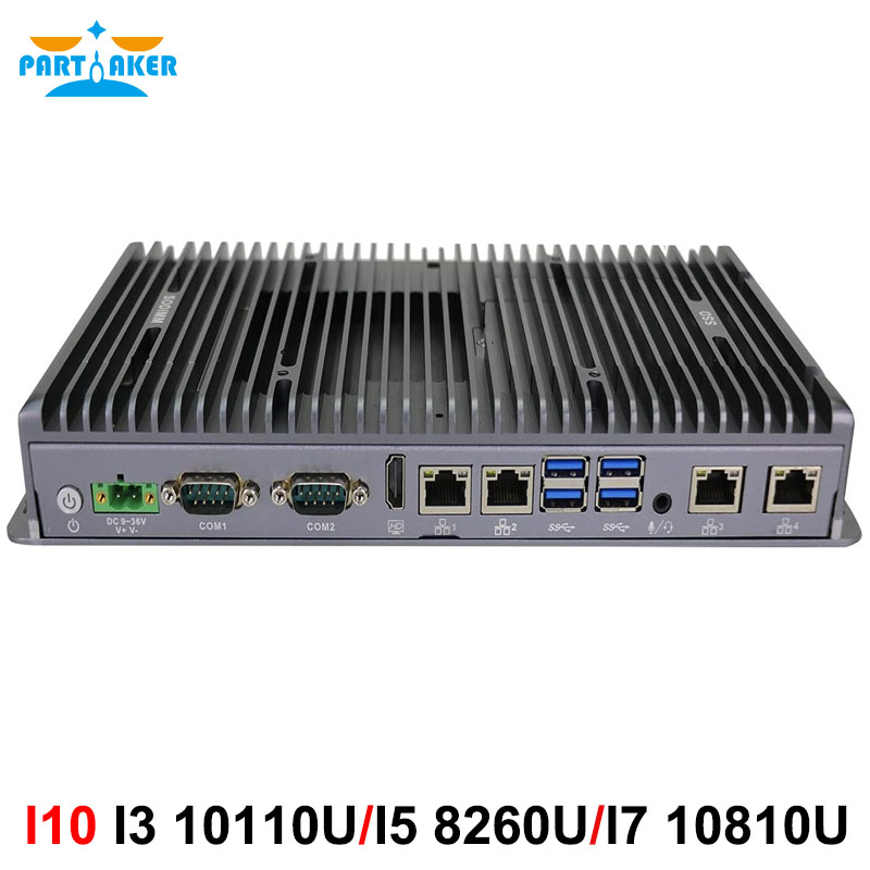 Intel Cpu Core I5 - Partaker Fanless Mini PC Industrial Compter