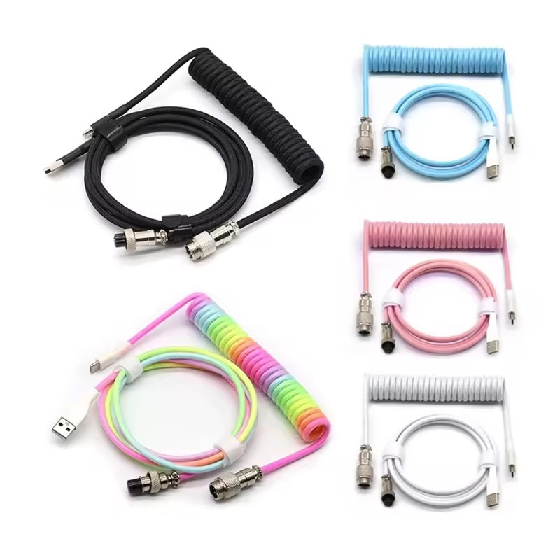 Mechanical Keyboard Coiled Cab - огляд і ціна Gaming Keyboard Types