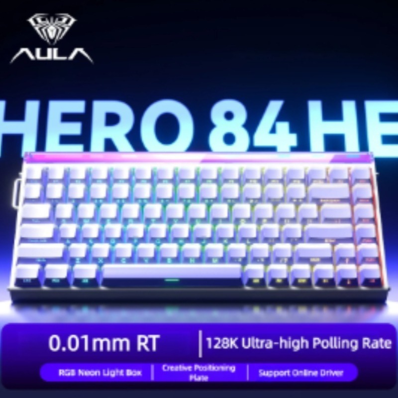 AULA HERO84 Magnetic Gaming Me - огляд і ціна Gaming Keyboard Hall Effect Switches