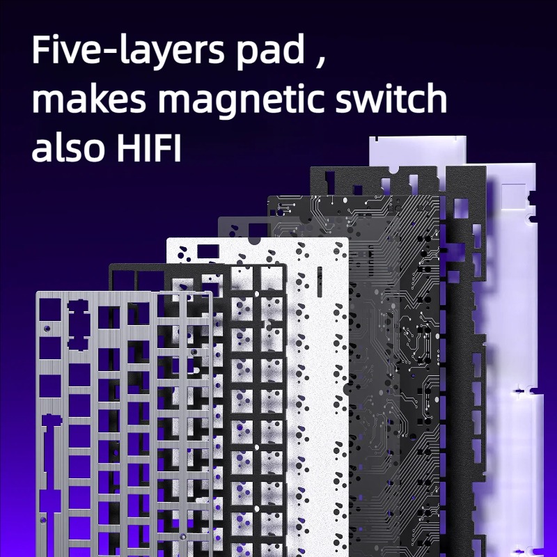AULA HERO84 Magnetic Gaming Me - огляд і ціна Gaming Keyboard Hall Effect Switches