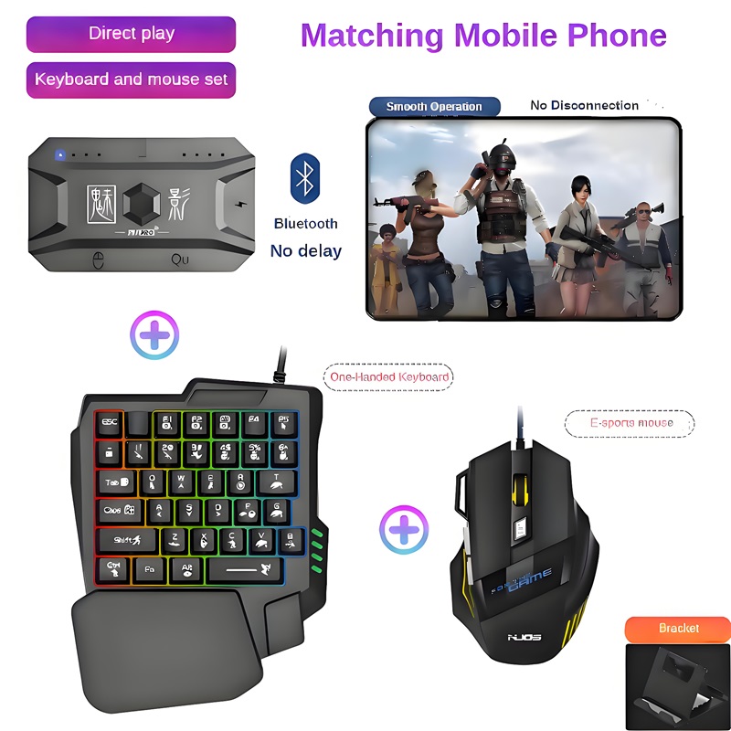 M1 Pro Gamepad Mobile Phone Ga - огляд і ціна Gaming Keyboard Mouse Combo