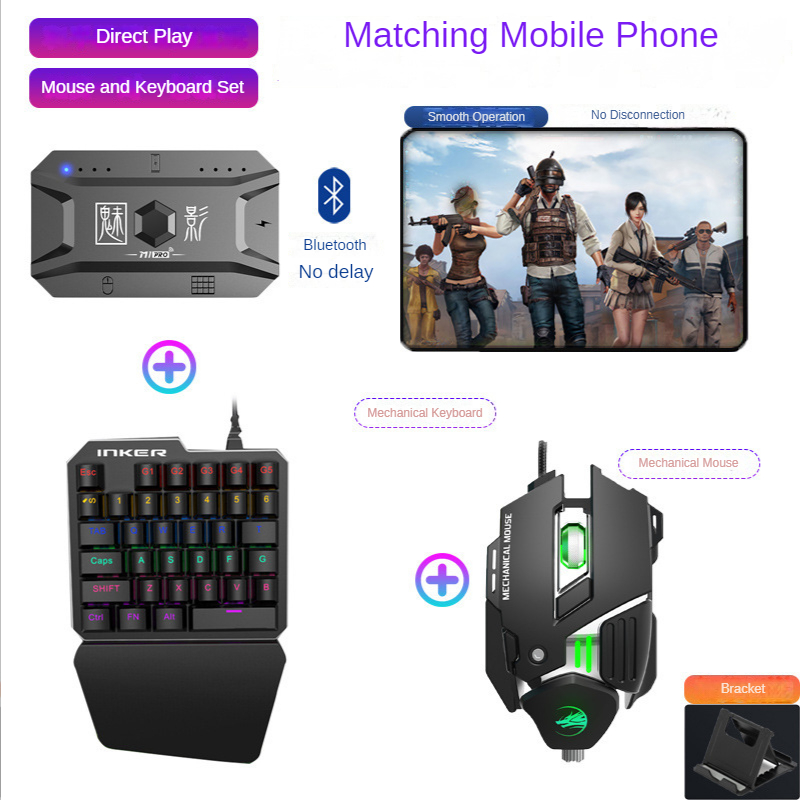 M1 Pro Gamepad Mobile Phone Ga - огляд і ціна Gaming Keyboard Mouse Combo