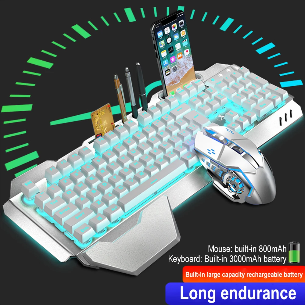 K680 Rechargeable 2.4G wireles - огляд і ціна Gaming Keyboard Mouse Combo
