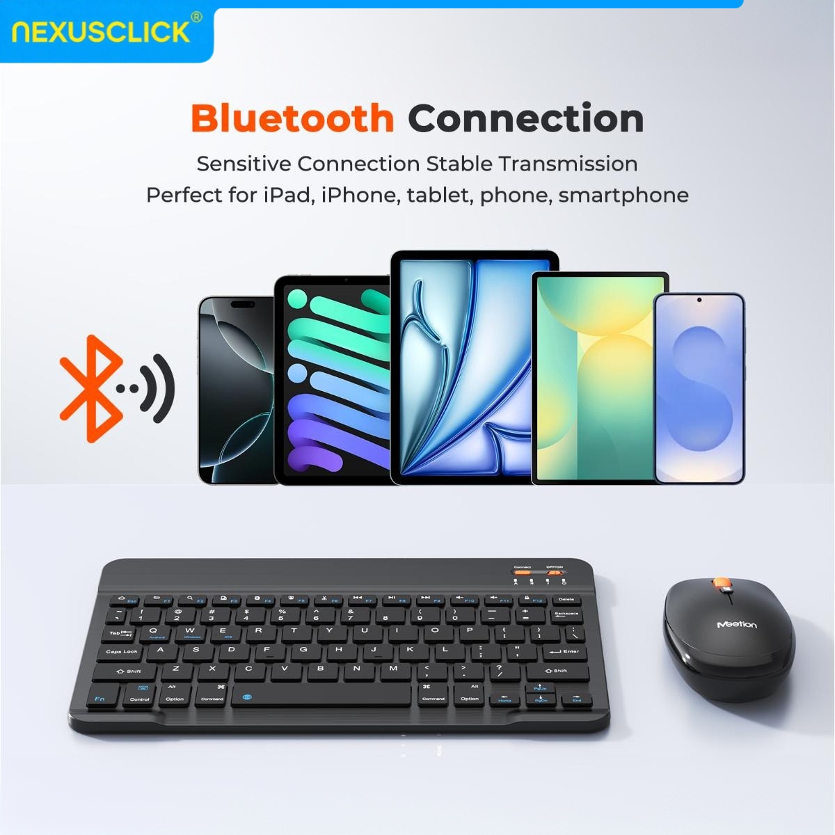 NexusClick Bluetooth Keyboard  - огляд і ціна Gaming Keyboard And Mouse Combo Wireless