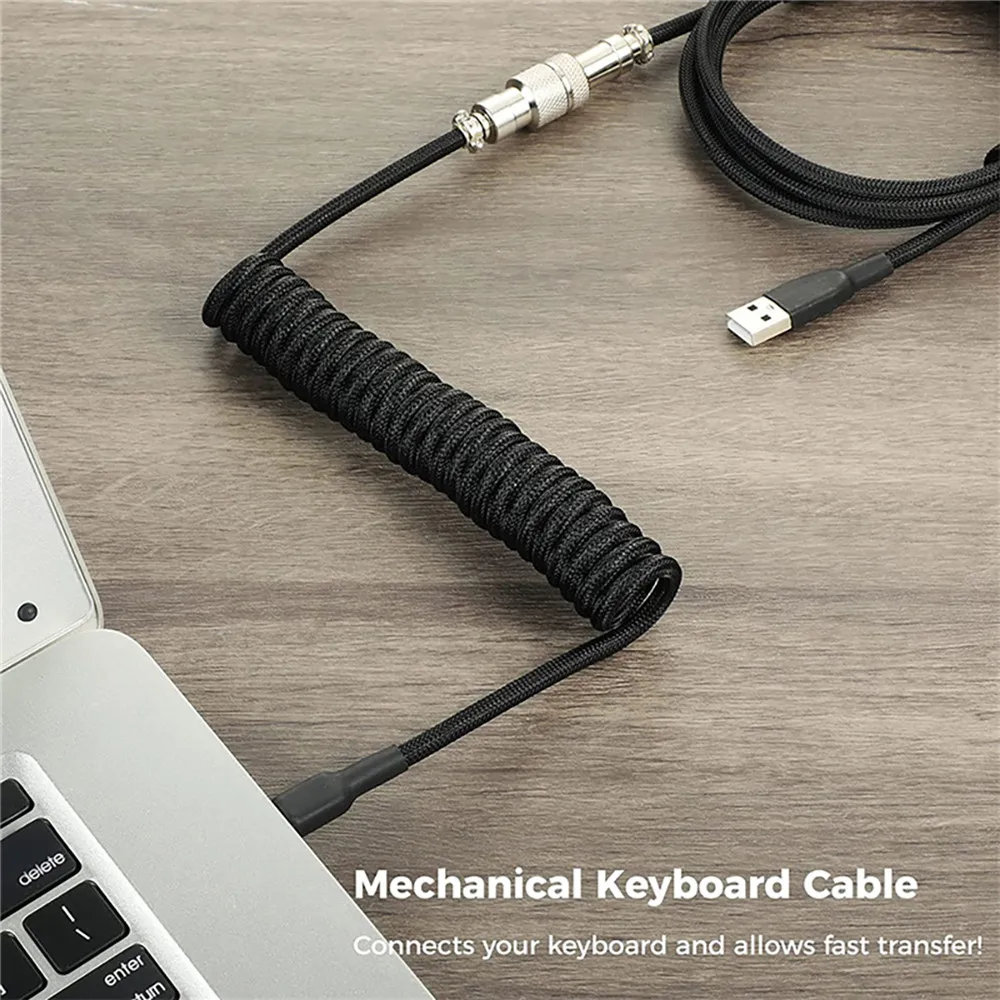New Mechanical Keyboard Coiled - огляд і ціна Gaming Keyboard Types