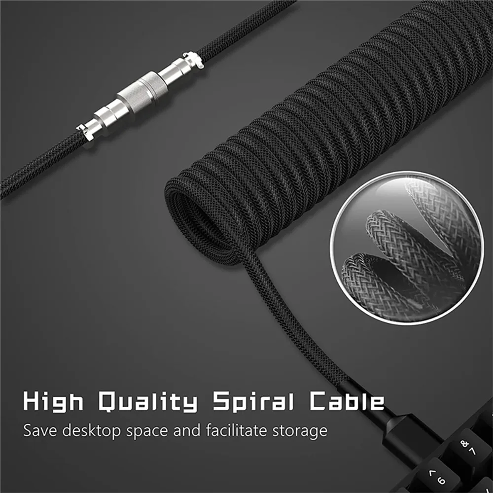 New Mechanical Keyboard Coiled - огляд і ціна Gaming Keyboard Types