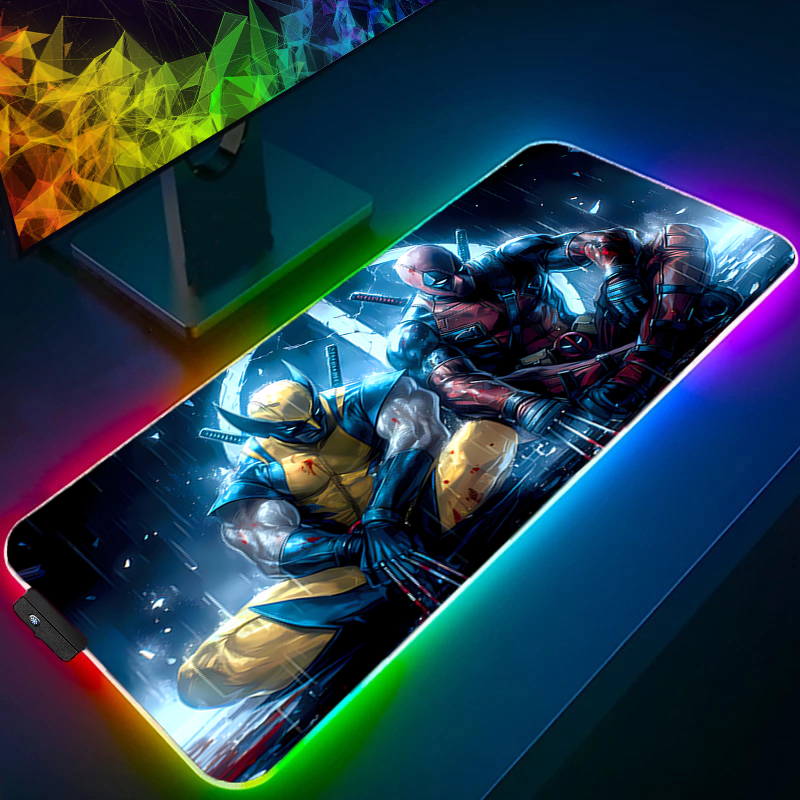 LED Mouse Pad Gaming Backlight - огляд і ціна Gaming Keyboard Nearby