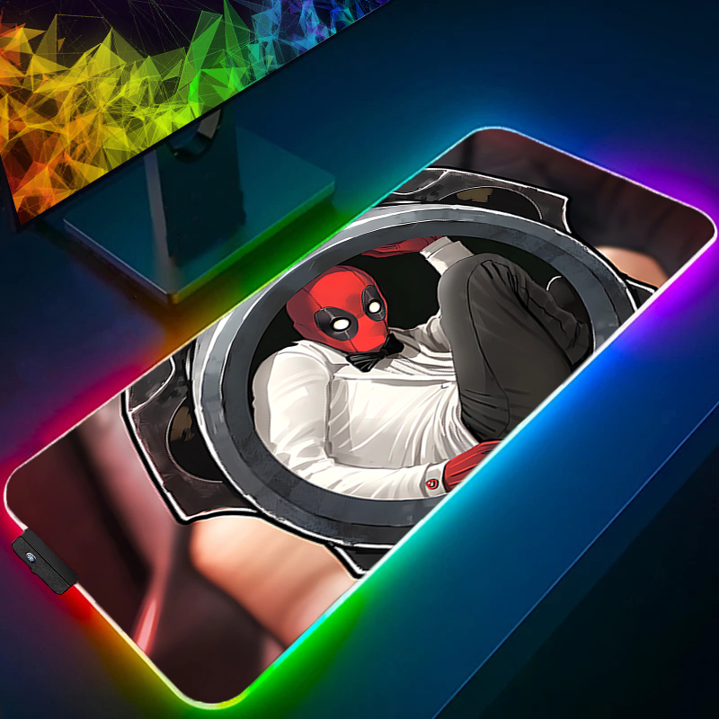 LED Mouse Pad Gaming Backlight - огляд і ціна Gaming Keyboard Nearby