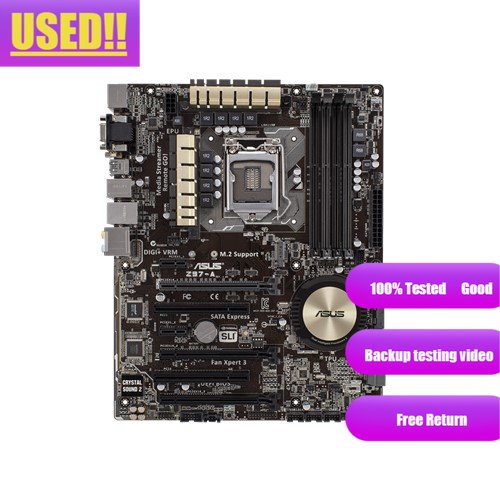 Asus Z97-A Desktop Motherboard - огляд і ціна Intel Cpu Core I7