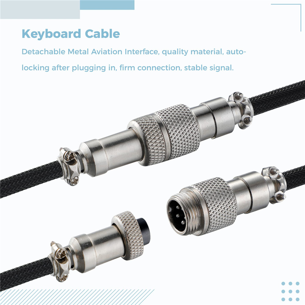Mechanical Keyboard Coiled Cab - огляд і ціна Gaming Keyboard Types