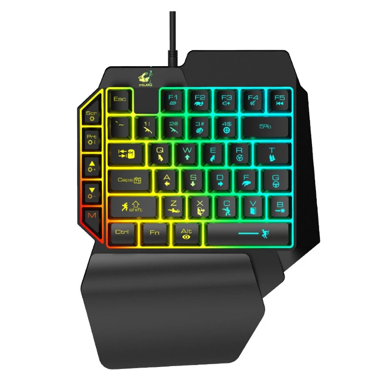 K15 one-handed keyboard Gun Go - огляд і ціна Gaming Keyboard Ebay