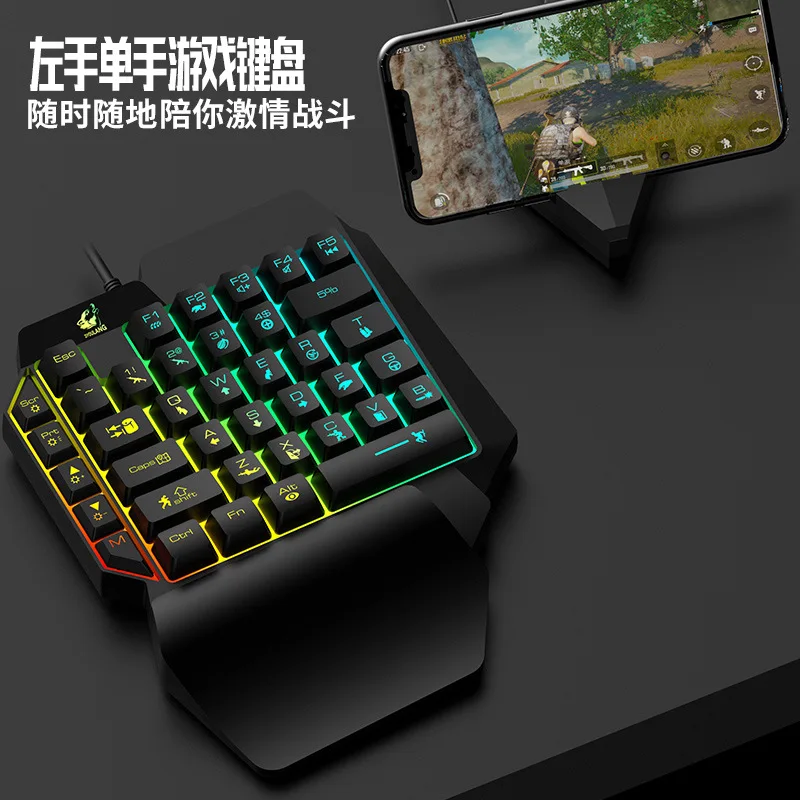 K15 one-handed keyboard Gun Go - огляд і ціна Gaming Keyboard Ebay