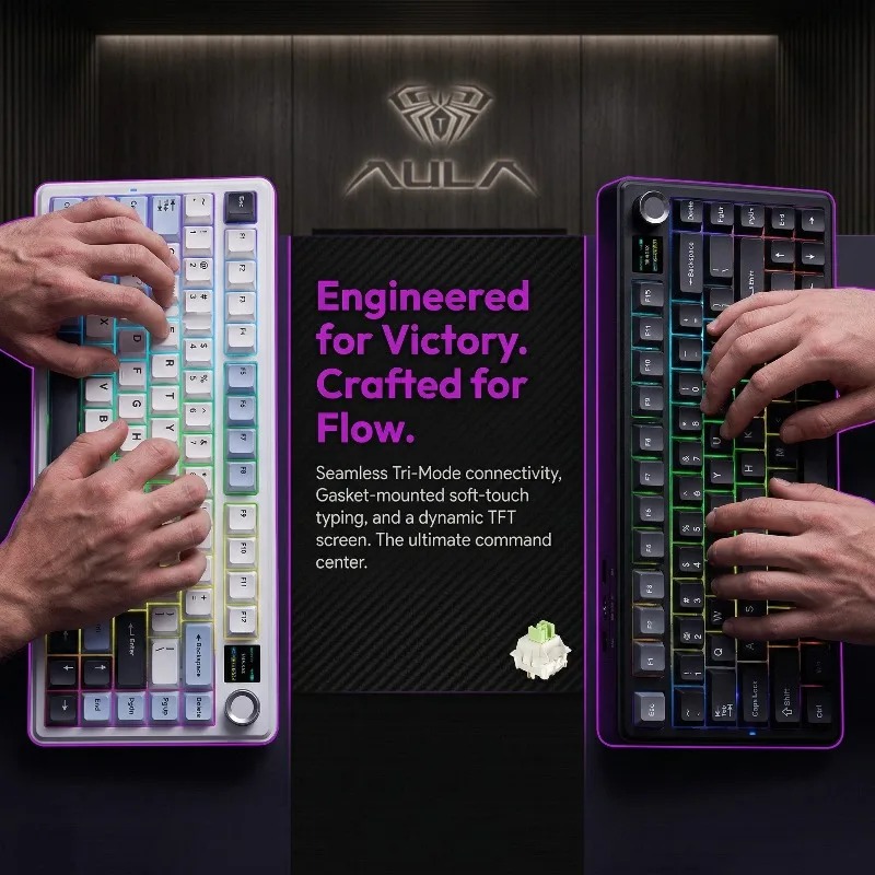 AULA F75 Max Mechanical Keyboa - огляд і ціна Gaming Keyboard Nearby
