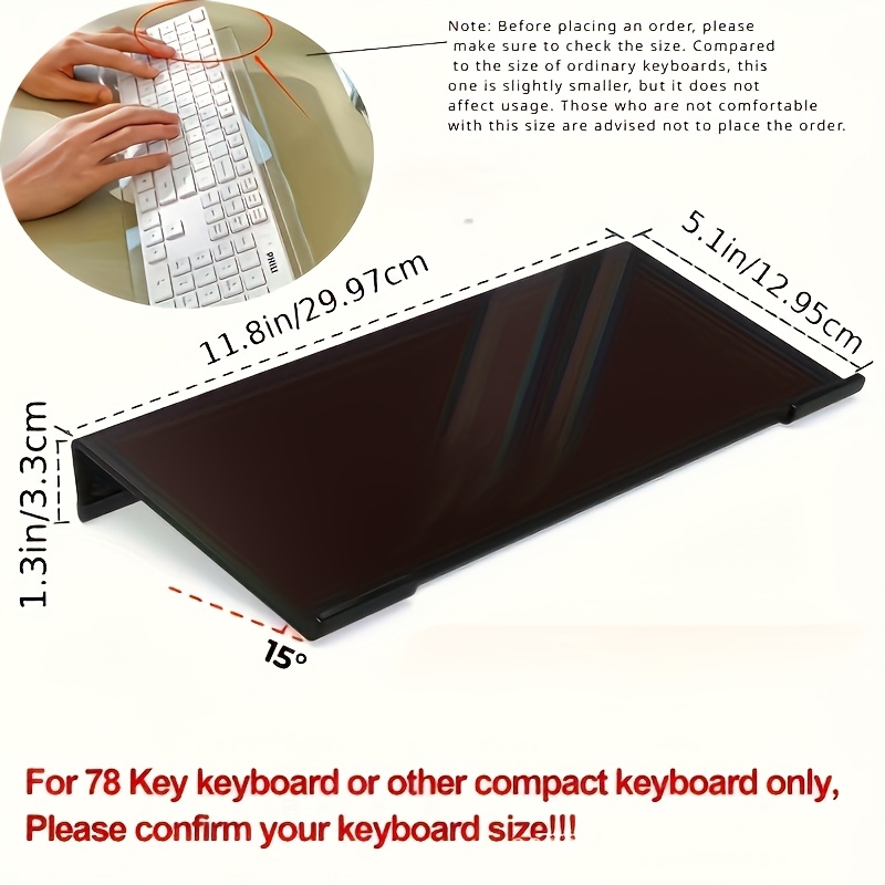 Acrylic keyboard stand, transp - огляд і ціна Gaming Keyboard Brand