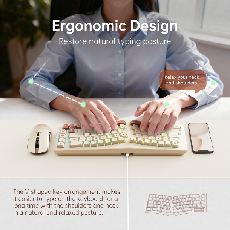 A86 Gaming Keyboard Split Ergo - огляд і ціна Gaming Keyboard Not Typing
