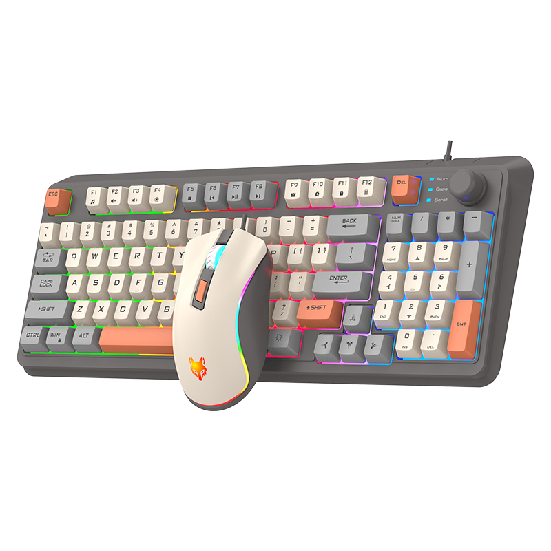 K820 USB Wired Game Keyboard M - огляд і ціна Gaming Keyboard Mouse Combo