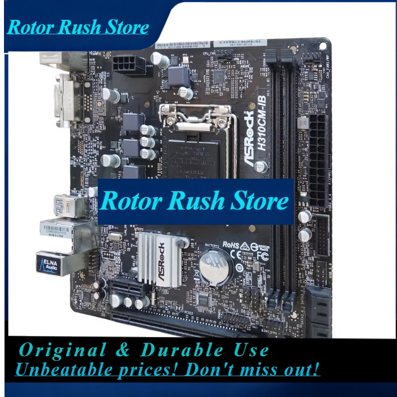 RoRuSASRock H310CM-HDVMotherbo - огляд і ціна Intel Cpu Core I5