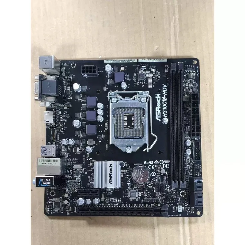 RoRuSASRock H310CM-HDVMotherbo - огляд і ціна Intel Cpu Core I5